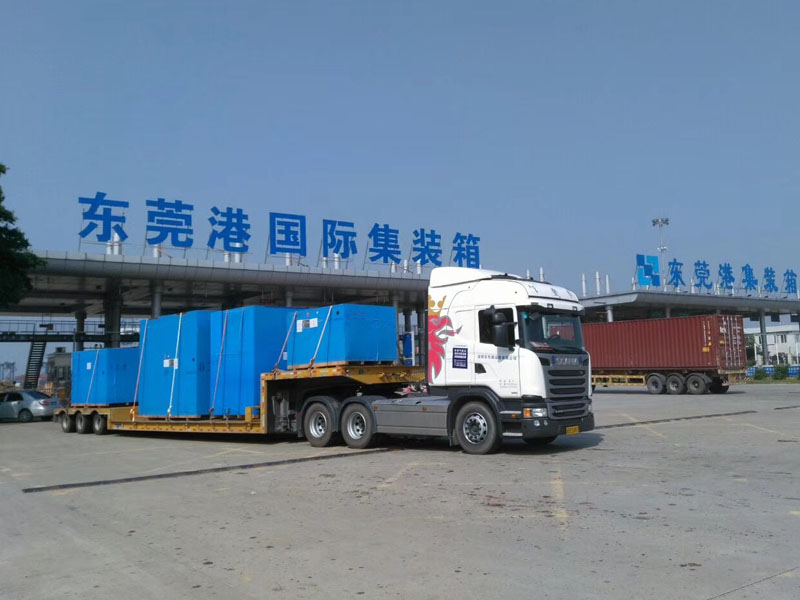 虎门港-深圳华为 全进口气垫低板运输